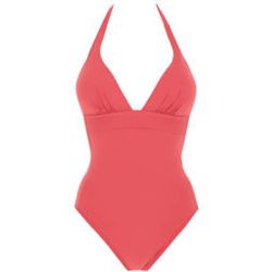 Maillot de bain 1 pièce push-up sans armatures Mina Sensitive Uni Life - PAIN DE SUCRE - Modalova