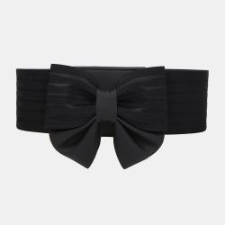 S PU Cuir Élastique Bande Arc Super Large Taille Accrochez Boucle Ceinture Robe Accessoires - Newchic - Modalova