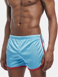 Short de sport pour homme Soft Accueil Sous-vêtements Sous-vêtement respirant avec ourlet et fléchettes Arrow Pants Boxer - Newchic - Modalova