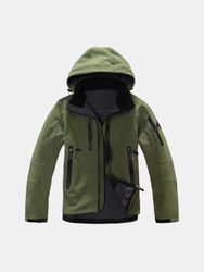 Manteau d'extérieur pour s Soft en polaire à capuche doublure en polaire Vestes imperméables de randonnée - Newchic - Modalova