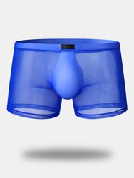 Ultra mince maille sexy voir à travers les slips de boxeurs sous-vêtements frais respirants sans couture - Newchic - Modalova