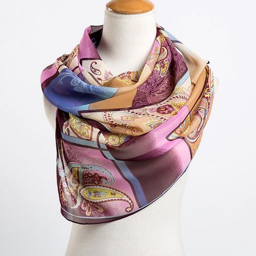 S Foulard Foulard Foulard Foulard Polyester Imprimé géométrique Foulard Foulard - Newchic - Modalova