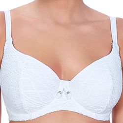 Haut de maillot de bain décolleté coeur paddé à armatures Freya SUNDANCE white-s - Freya maillot - Modalova