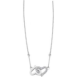 Collier et pendentif MOMENTS LP1594-1-1 - Collier et pendentif MOMENTS Argent Coeur - Lotus Silver - Modalova