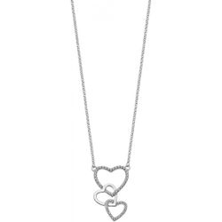 Collier et pendentif MOMENTS LP1817-1-1 - Collier et pendentif MOMENTS Argent Coeur - Lotus Silver - Modalova