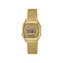 Montre Casio LA670WEMY-9EF - Vintage Digitale Bracelet Acier Milanais Doré Casio Montres - 3 suisses - Modalova