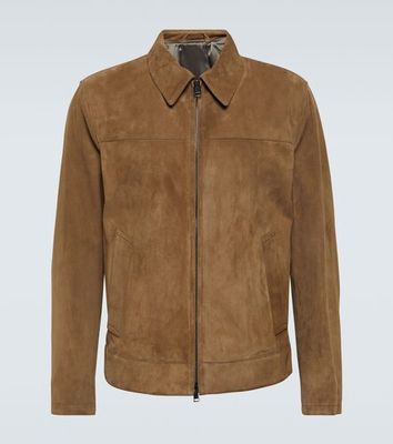 Veste Chemise En Cuir Daim Brandini Taille M - Neuf Avec étiquette, Style Gorpcore