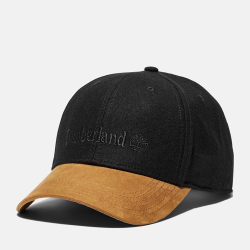 Casquette de baseball en laine en noir, , noir - Timberland - Modalova