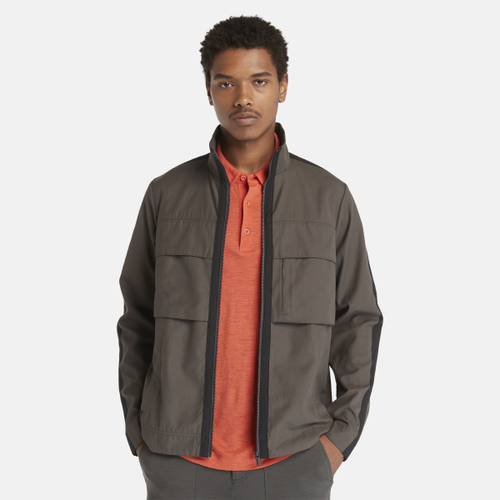 Blouson x Icebreaker en mérinos et coton en gris foncé, , gris foncé, Taille: XL - Timberland - Modalova