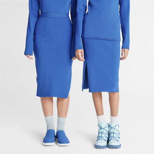 Jupe en tricot Future73 x Suzanne Oude Hengel en bleu, , bleu, Taille: L - Timberland - Modalova