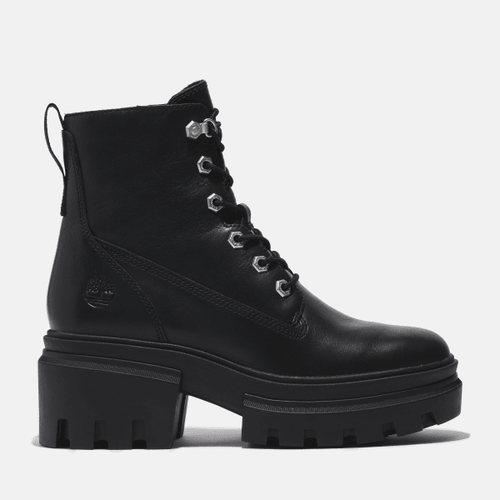 Bottine mi-haute à lacets Everleigh en noir, , noir, Taille: 36 - Timberland - Modalova