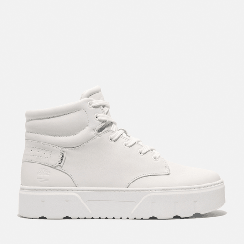 Baskets montantes à lacets Laurel Court en blanc, , blanc, Taille: 36 - Timberland - Modalova