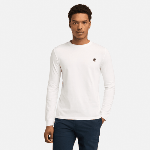 T-shirt Dunstan River à manches longues en blanc, , blanc, Taille: 3XL - Timberland - Modalova