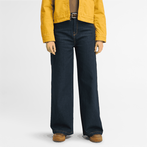 Pantalon charpentier en denim avec technologie REFIBRA en bleu foncé, , bleu, Taille: 25 - Timberland - Modalova