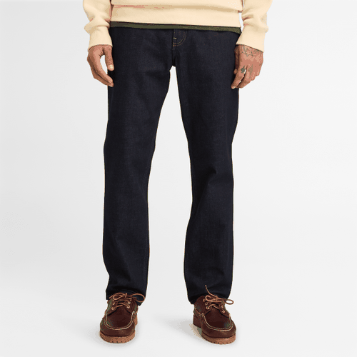 Pantalon droit à 5 poches en denim Sandown en bleu foncé, , bleu, Taille: 28 - Timberland - Modalova