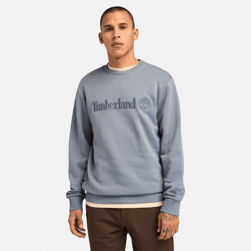 Sweat à col rond Hampthon en gris foncé, , gris, Taille: S - Timberland - Modalova