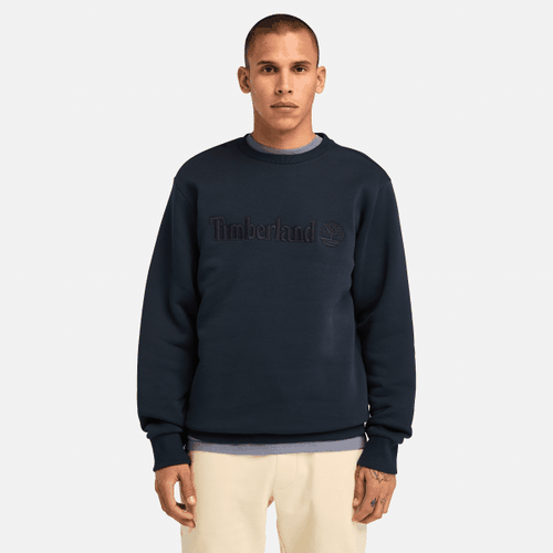 Sweat à col rond Hampthon en bleu foncé, , bleu, Taille: L - Timberland - Modalova