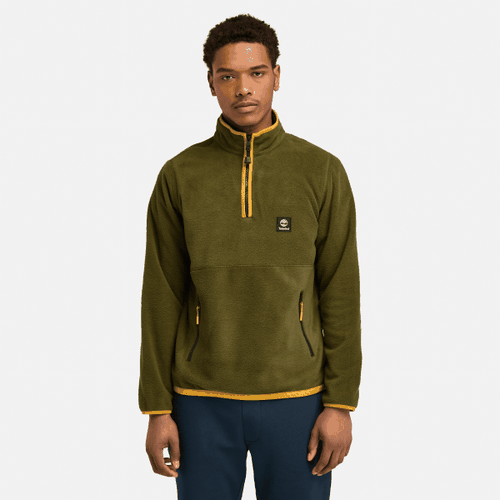 Polaire à col zippé en vert, , vert, Taille: 3XL - Timberland - Modalova