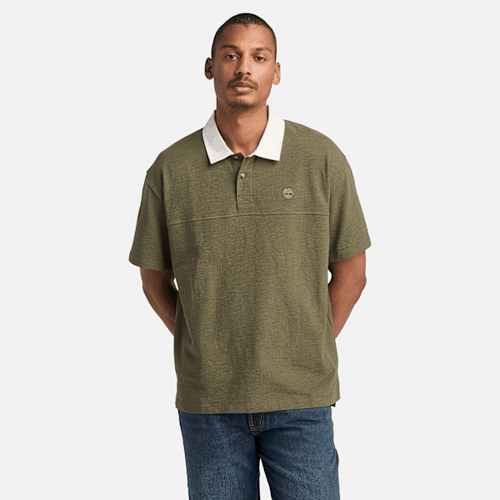 Polo texturé en vert, , vert, Taille: 3XL - Timberland - Modalova