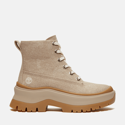 Bottine mi-haute à lacets Roxie Lane en beige, , beige, Taille: 36 - Timberland - Modalova