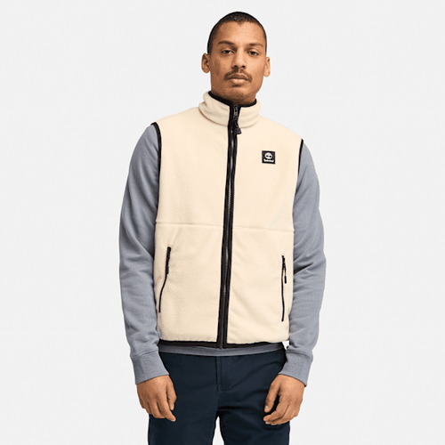 Doudoune sans manches en polaire en beige, , beige, Taille: S - Timberland - Modalova