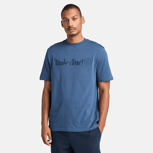 T-shirt Hampton en bleu foncé, , bleu, Taille: L - Timberland - Modalova