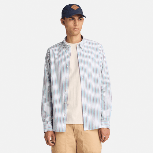 Chemise rayée en blanc, , blanc, Taille: 3XL - Timberland - Modalova