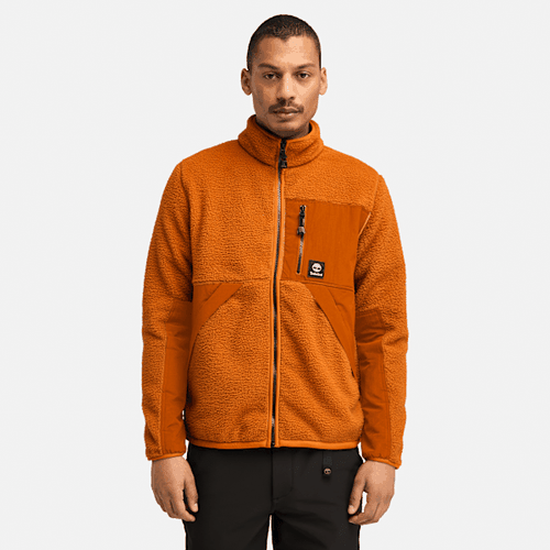 Veste en fourrure polaire en orange, , orange, Taille: L - Timberland - Modalova