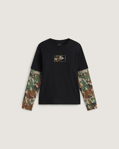 T-shirt Camo Twofer Enfant, , Taille: L - Vans - Modalova
