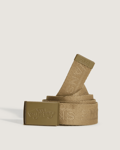 Drop V Web Belt Olive Brown, , , Taille: Taille unique - Vans - Modalova