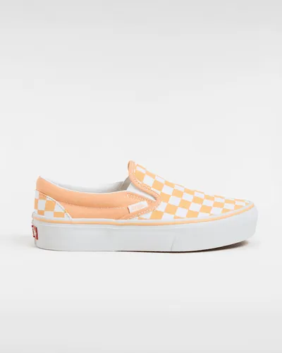 Chaussures Checkerboard Classic Slip-On Platform, , , Taille: 42.5 - Vans - Modalova