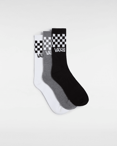 Chaussettes Check Crew (3 paires), , , Taille: 38.5-42 - Vans - Modalova