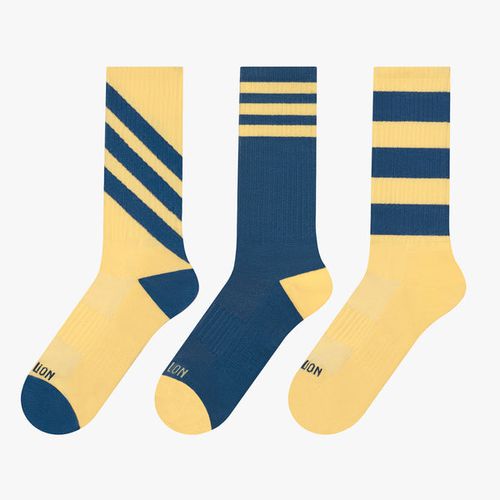 Socks for DOWN - Blue Yellow - Jimmy Lion - Modalova