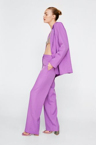 Pantalon De Costume En Tissu De Qualité Supérieure - - Xl - Nasty Gal - Modalova
