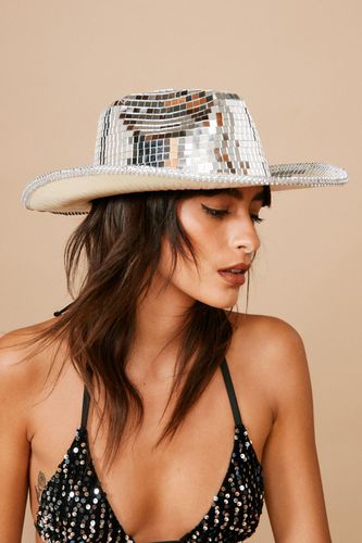 Chapeau De Cow-Boy À Sequins - - One Size - Nasty Gal - Modalova