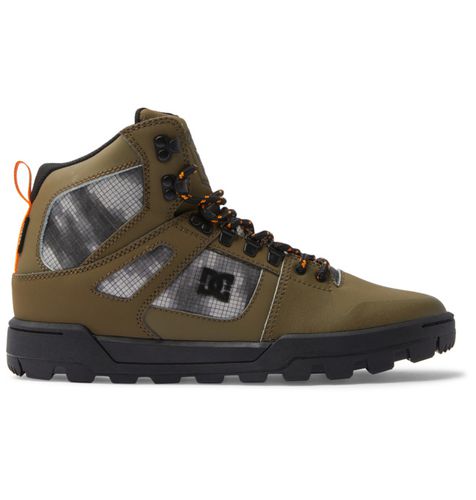 Pure Hi - Boots en cuir High Top résistantes à l'eau - DC Shoes - Modalova