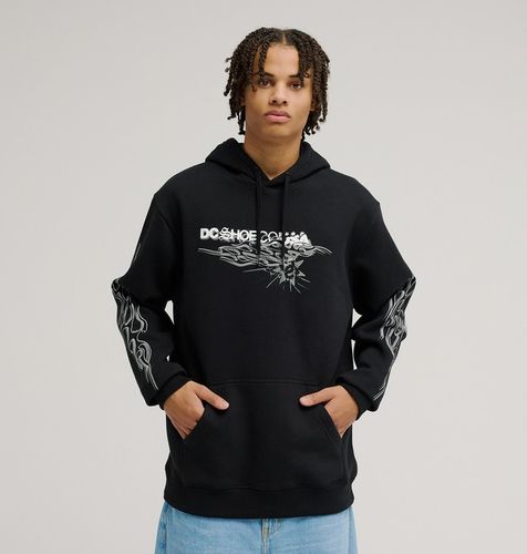 Side Flame - Sweat capuche Noir - DC Shoes - Modalova