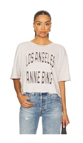 T-SHIRT CROPPED JOHNNY en . Taille L. Also en M - ANINE BING - Modalova