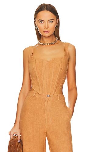 Linen Corset Bustier en . Taille 8. Also en 10 - Bardot - Modalova