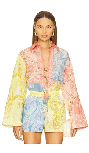 Drop Shoulder Collared Tunic en ,. Taille L. Also en S, XL, XS - HEMANT AND NANDITA - Modalova