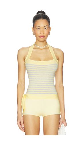 Quinn Cloud Knit Halter Top en . Taille S. Also en L - Frankies Bikinis - Modalova