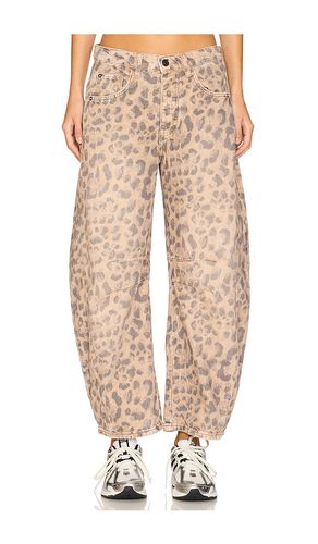 PANTALON BARREL TAILLE MOYENNE WE THE FREE GOOD LUCK en . Taille 24. Also en 25, 26, 27, 28, 29, 30, 31, 32 - Free People - Modalova