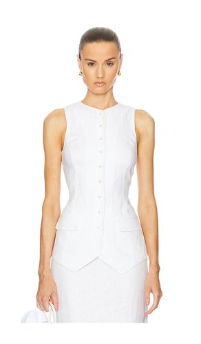 TUNIQUE LINEN BUTTON en . Taille S. Also en M - Helsa - Modalova