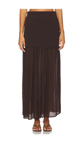 Rhone Mix-media Skirt en . Taille S. Also en M - Line & Dot - Modalova