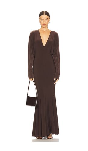 ROBE DE SOIRÉE À MANCHES LONGUES DOLMAN en . Taille XS. Also en S, M - Norma Kamali - Modalova