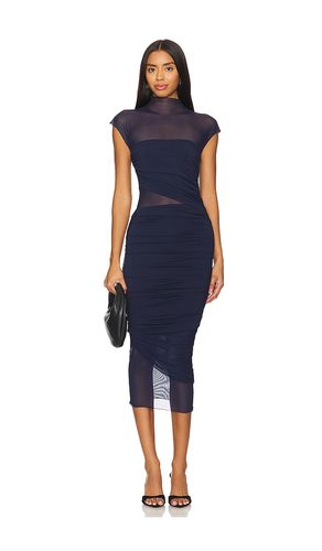 ROBE MI-LONGUE TABITHA MESH RUCHED en . Taille L. Also en XL - SEROYA - Modalova