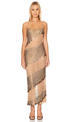 ROBE MI-LONGUE CARMINE en . Taille L. Also en S, XL, XXS - retrofete - Modalova