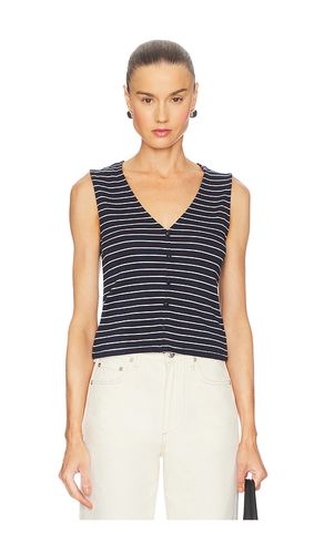 TOP DÉBARDEUR BOUTONNÉ EN MAILLE RAYÉE en . Taille L. Also en M, S, XS, XXS - Rag & Bone - Modalova