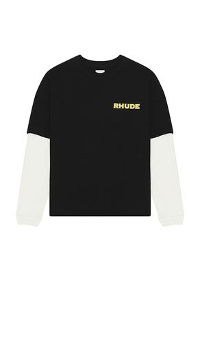 Steel Double Layered Tee en . Taille L. Also en M, S - Rhude - Modalova