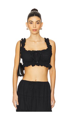 Ruffle Button Crop Top en . Taille S. Also en M - WeWoreWhat - Modalova